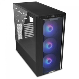 Gabinete Lian Li Lancool Iii Mid Tower E-atx Lateral De Vidro Temperado Com 4 Fans Sem Fonte Preto Lancool 3r-x