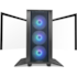 Gabinete Lian Li Lancool Iii-r Rgb Mid Tower E-atx Vidro Temperado Sem Fonte Com 4 Fans Preto Lancool-3r-x-bk