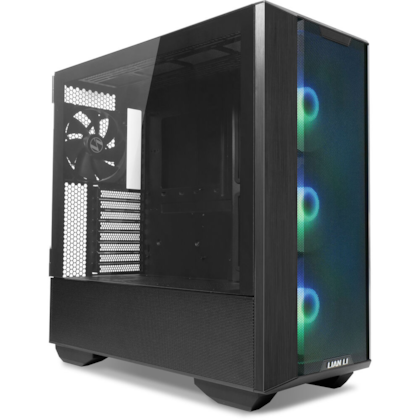 Gabinete Lian Li Lancool Iii-r Rgb Mid Tower E-atx Vidro Temperado Sem Fonte Com 4 Fans Preto Lancool-3r-x-bk