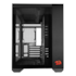 Gabinete Lian Li O11 Dynamic Mini Redragon Spec Edition Mid Tower Matx Vidro Temperado Sem Fonte Preto O11dmini-rd-x