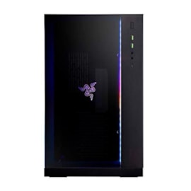 Gabinete Lian Li O11 Dynamic Razer Rgb Mid Tower E-atx Edition Frontal E Lateral Em Vidro Temperado Preto E Verde O11dxr