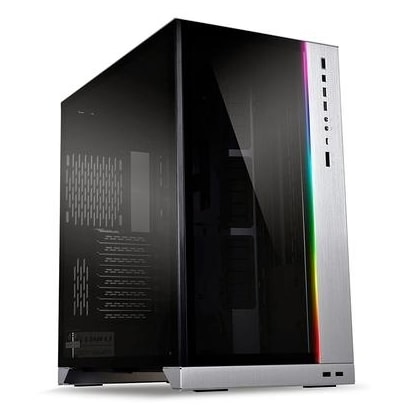 Gabinete Lian Li O11 Dynamic Xl Rog Full Tower Lateral De Vidro Temperado Prata O11dxl-a