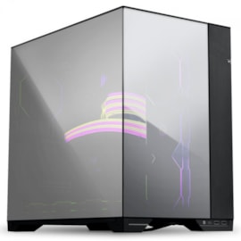 Gabinete Lian Li O11 Vision Chrome Mid Tower E-atx Vidro Temperado Sem Fonte Sem Fan Preto O11vc Chrome