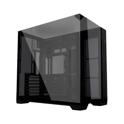 Gabinete Lian Li O11 Vision Compact Eatx Mid Tower Vidro Temperado Usb Tipo C Preto O11Vpx-Black