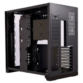 Gabinete Lian Li Pc 011 Dynamic Eatx Mid Tower Lateral De Vidro Temperado Usb Tipo C Pc-011-Dynamic-Black
