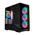 Gabinete Lian Li Redragon V100R Mini Matx Mini Tower Vidro Temperado Usb Tipo C Preto Oe809Rx Black