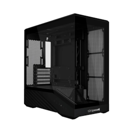 Gabinete Lian Li Redragon V100R Mini Matx Mini Tower Vidro Temperado Usb Tipo C Preto Oe809Rx Black