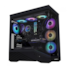 Gabinete Lian Li V100 Eatx Mid Tower Vidro Temperado Usb Tipo C Preto V100X Black