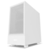 Gabinete Nzxt H5 Flow Atx Mid Tower Lateral De Vidro Temperado Sem Fonte Com 2 Fans Branco Cc-h51fw-01