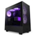 Gabinete Nzxt H5 Flow Mid Tower Atx Lateral Em Vidro Temperado Preto Cc-h51fb-01