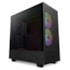 Gabinete Nzxt H5 Flow Mid Tower Atx Lateral Em Vidro Temperado Preto Cc-h51fb-01