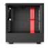 GABINETE NZXT H510 2 FANS PRETO E VERMELHO CA-H510B-BR