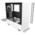 GABINETE NZXT H510 WHITE ATX MID-TOWER LATERAL COM VIDRO TEMPERADO CA-H510B-W1