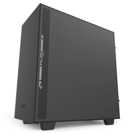 Gabinete Nzxt H510i Mid Tower Atx Lateral Em Vidro Temperado Com Fan Rgb Preto Ca-h510i-b1