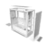 Gabinete Nzxt H7 Flow Mid Tower Branco Vidro Temperado Sem Fonte Cm-h71fw-01