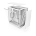 Gabinete Nzxt H7 Flow Rgb Eatx Mid Tower Lateral De Vidro Temperado Usb Tipo C Branco Cm-H72Fw-R1