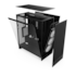 Gabinete Nzxt H7 Flow Rgb Eatx Mid Tower Lateral De Vidro Temperado Usb Tipo C Preto Cm-H72Fb-R1