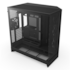 Gabinete Nzxt H9 Flow Eatx Mid Tower Lateral De Vidro Temperado Usb Tipo C Preto Cm-H92Fb-01