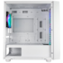 Gabinete Onepower Fractal Matx Mid Tower Usb 3.0 Lateral De Vidro Temperado Sem Fan Branco Cc-201w