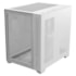 Gabinete Pcyes Forcefield White Ghost Frontal E Lateral Vidro Mid Tower S/ Fans Preto Gffwgp