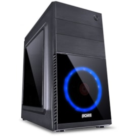 GABINETE PCYES MERCURY MRCPTAZ1FCA PRETO/AZUL