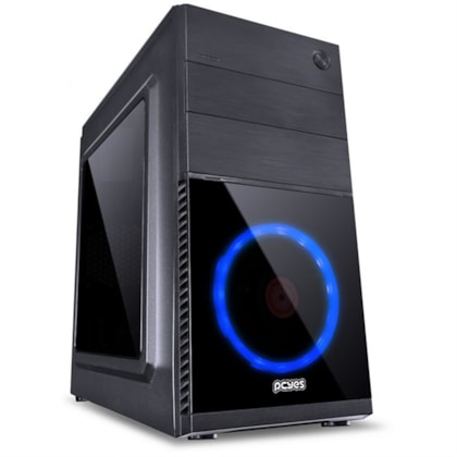 GABINETE PCYES MERCURY MRCPTAZ1FCA PRETO/AZUL