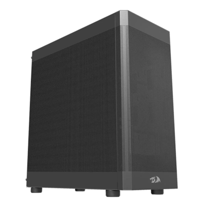 Gabinete Redragon Aeroflow Mid-tower Sem Fonte Preto Ca-603b