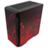 Gabinete Redragon Infernal Dragon Strafe Mid Tower Vidro Temperado Preto Personalizado Brock Hofer Atx S/Fonte Gc-706if