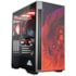 Gabinete Redragon Infernal Dragon Strafe Mid Tower Vidro Temperado Preto Personalizado Brock Hofer Atx S/Fonte Gc-706if