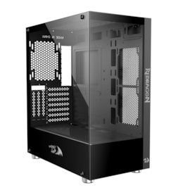 Gabinete Redragon Reflect Atx Mid Tower Lateral De Vidro Temperado Usb 3.0 Preto Ca-601B