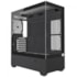 Gabinete Redragon Reflect Flow Mid Tower Lateral De Vidro Temperado Preto Ca-606b