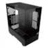 Gabinete Redragon Reflect Flow Pro Eatx Mid Tower Vidro Temperado Usb 3.0 Preto Ca-607b