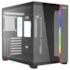 Gabinete Redragon Tesseract Rgb Atx Mid Tower Vidro Temperado Usb Tipo C Preto Ca-614B
