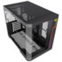 Gabinete Redragon Wideload Extreme Mid Tower Atx Lateral Em Vidro Temperado Curvado Sem Fonte Preto Ca-605b