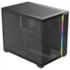 Gabinete Redragon Wideload Mini Lite Rgb Matx Mid Tower Vidro Temperado Usb Tipo C Preto Ca-611B