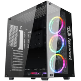 GABINETE REDRAGON WIDELOAD PRETO SEM FAN GC-802-1