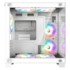 Gabinete Rise Mode Galaxy Glass Mini Matx Mini Tower Vidro Temperado Usb 3.0 Sem Fans Branco Rm-Ga-Ggmn-Fw