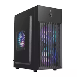 Gabinete Rise Mode Office X1 Black Matx Mini Tower Usb 3.0 Preto Rm-Ga-Ofx1-Fb