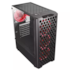Gabinete Rise Mode X5 Glass Black Atx Mid Tower Lateral De Vidro Temperado Usb 3.0 Preto Rm-X5-05-Fb