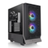Gabinete Thermaltake Ceres 300 Tg Argb Eatx Mid Tower Lateral De Vidro Temperado Usb Tipo C 3 Fan Preto Ca-1y2-00m1wn-00