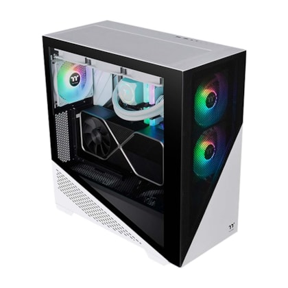 Gabinete Thermaltake Divider 370 Tg Argb Branco Mid-tower 3 120mm Ca-1s4-00m6wn-00