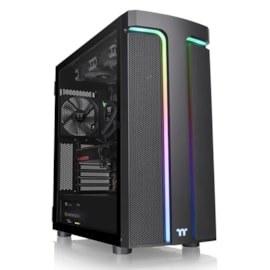 Gabinete Thermaltake H590 Tg Argb Eatx Mid Tower Lateral Vidro Temperado Usb 3.0 Preto Ca-1X4-00M1Wn-00