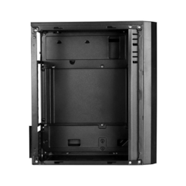 Gabinete Vinik Beam Matx Mid Tower Lateral Em Acrilico Preto Ggbacbk