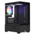 Gabinete Vinik G-shield M-atx Mid Tower Vidro Temperado Com 3 Fans Preto Gggsvbk