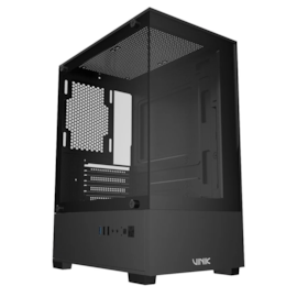 Gabinete Vinik G-Shield Matx Mid Tower Vidro Temperado Usb 3.0 Preto Gggsbkv2