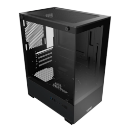 Gabinete Vinik G-Shield Matx Mid Tower Vidro Temperado Usb 3.0 Preto Gggsbkv2