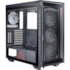 Gabinete Xpg Battlecruiser Mid Tower E-atx Lateral De Vidro Temperado Com 4 Fans Sem Fonte Preto Battlecruiser-bkcww