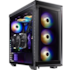 Gabinete Xpg Battlecruiser Mid Tower E-atx Lateral De Vidro Temperado Com 4 Fans Sem Fonte Preto Battlecruiser-bkcww