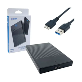 Gaveta Externa Para Hd Exbom 2,5" Sata Iii Usb 3.0 Cghd-36