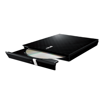 Gravador Dvd-rw Externo 8x Asus Black Sdrw-08d2s-u 90-dq0435-ua318kz